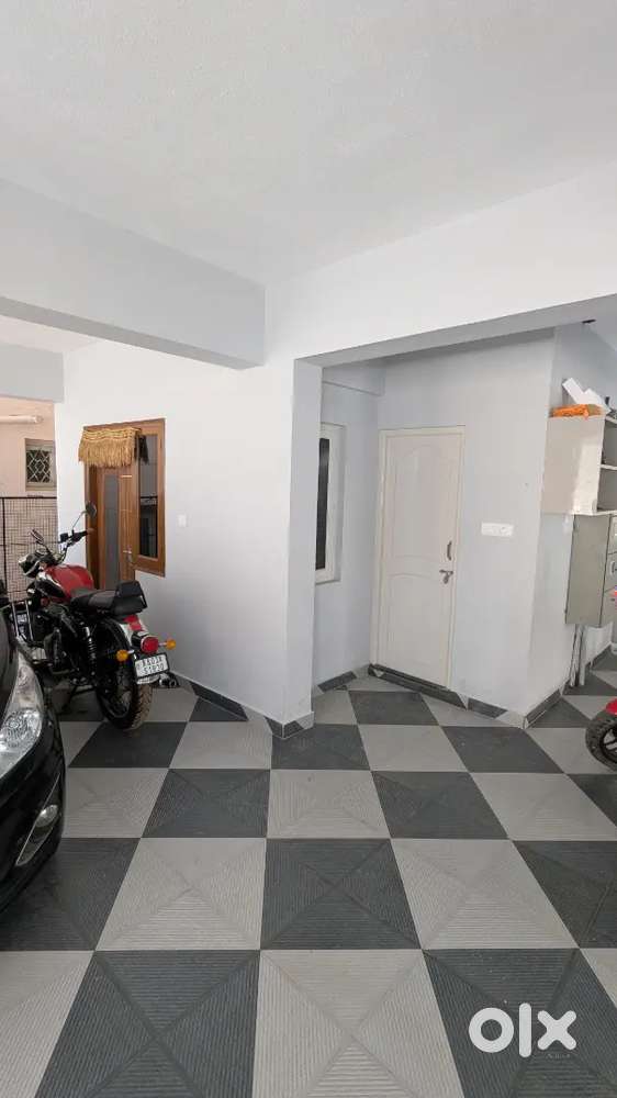 Single room with kitchen and bathroom
