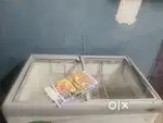 300 lts glass top refrigerator