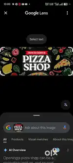 Pizza and burger