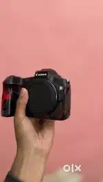 Canon eos r body minor line coming in photo