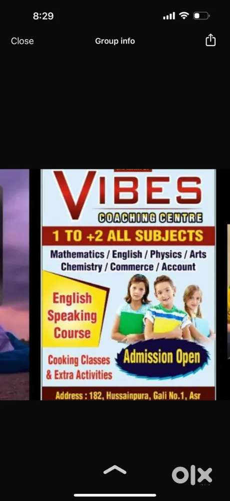 Looking for account and science teacher for class +1,+2