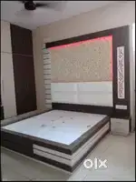 Newly 3bhk set with two washrooms modular kitchen car parking near mkt