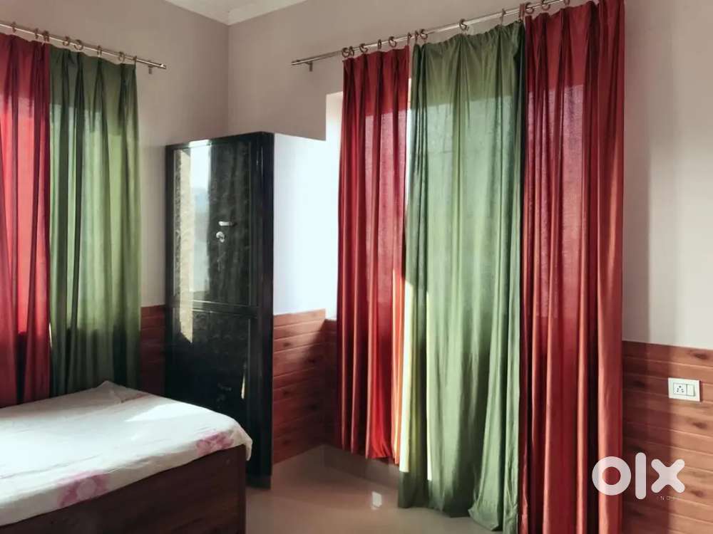 Semi furnished room with combine kitchen and bathroom