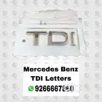 Mercedes Benz TDI Letters