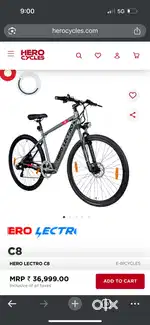Hero Lectro Battery Cycle