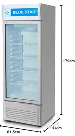 Blue star fridge