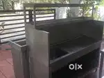 Ss Commercial juice counter with sink and sink table