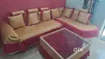 L- Shape Sofa with Central Table