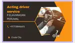 Acting driver service manual and automatic