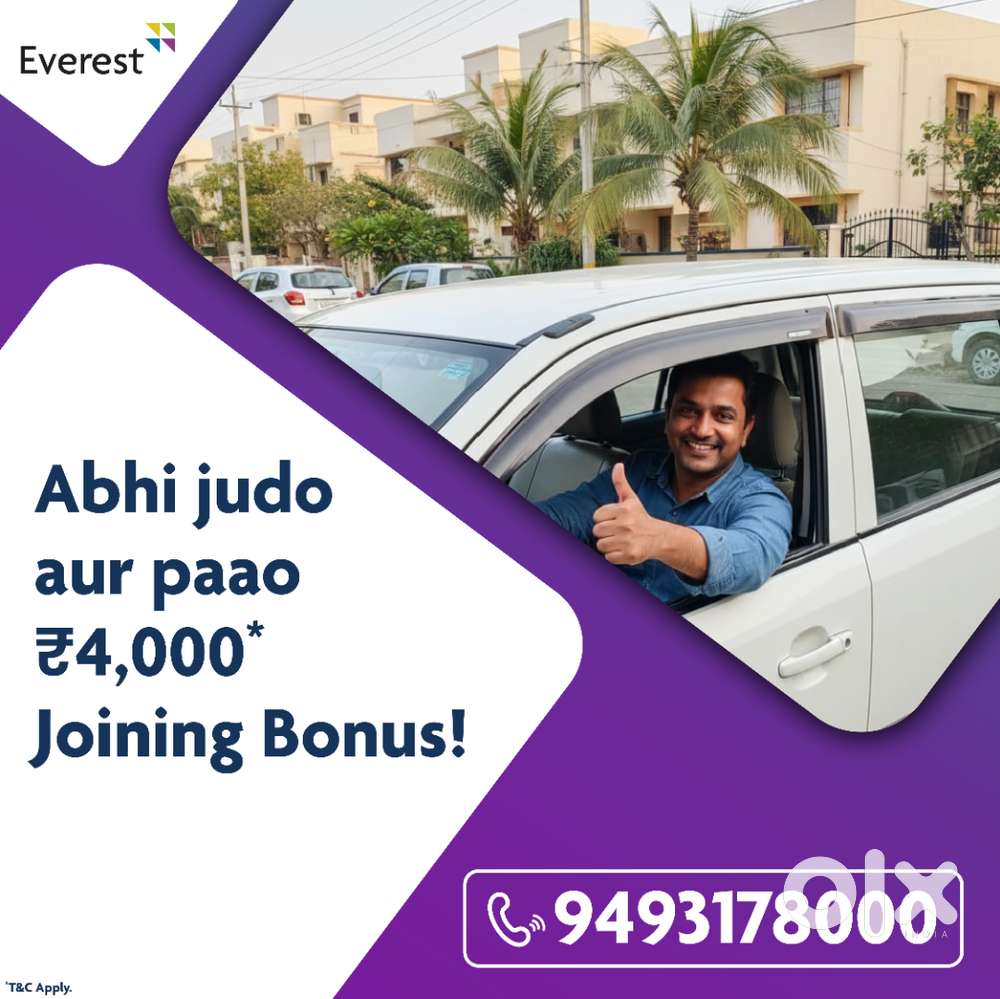 Everest Fleet ki cars Uber pe chalane ke liye driver chahiye