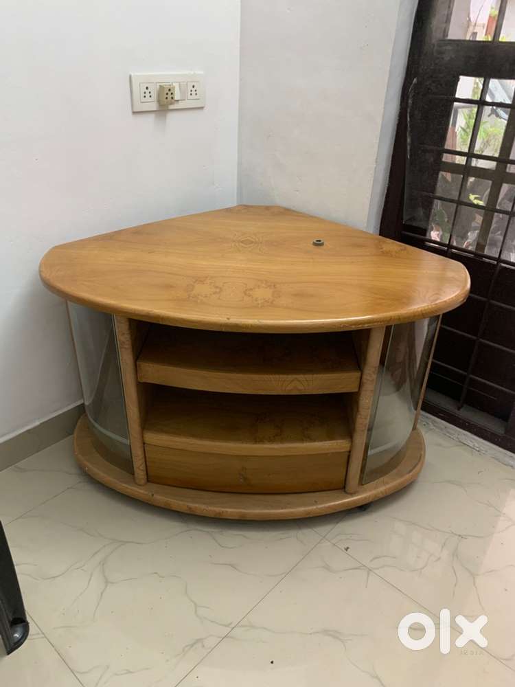 Dining table .T v unit. . Folding cot