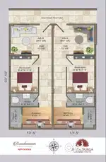 2 BHK Flats Redy to Occupie in Gated Community Appartments