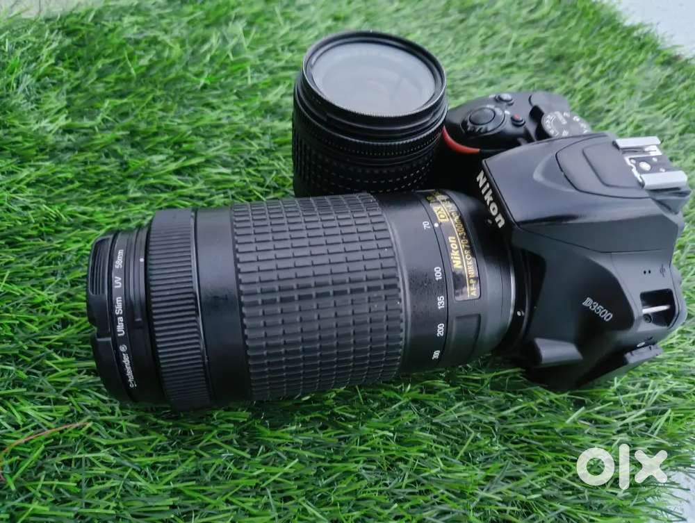 Nikon 3500D 70-300MM And 18-55MM Dual lens