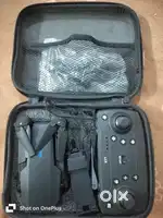 Drone with dual cameras