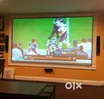 RD5 LED 3D 4K projector wifi smart youtube live tv usb hdmi 155 inchs