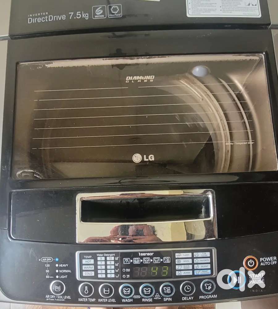 Lg washing machine 7.5kg inverter direct drive