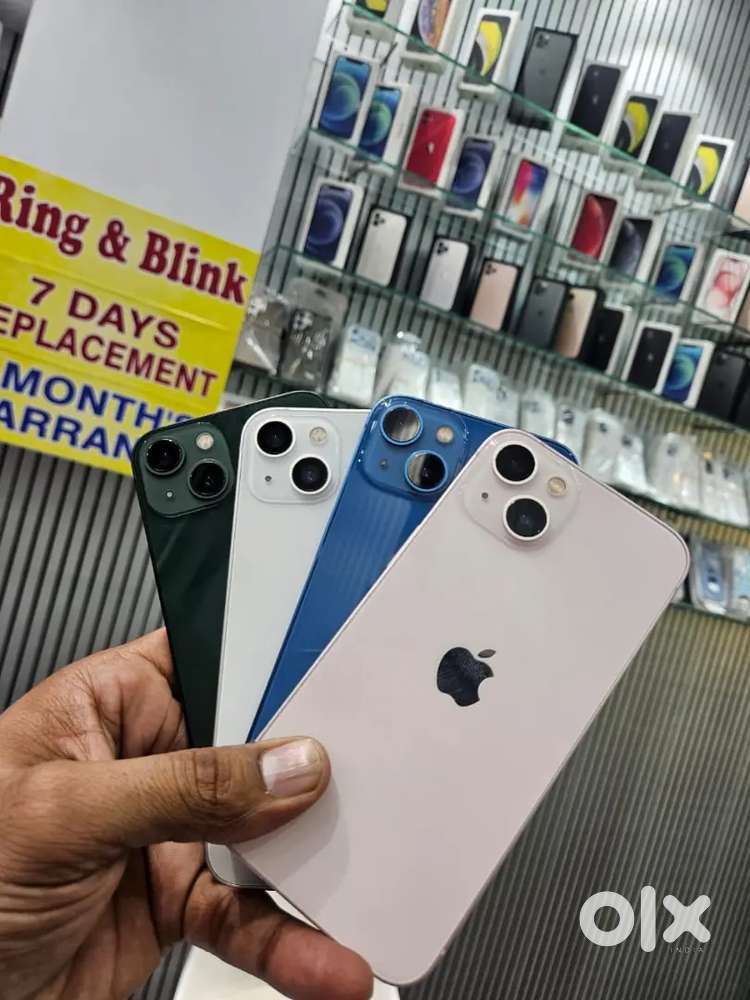 Apple I Phone 13 128GB starting 27,999/- with bill, 06 Month'sWarranty