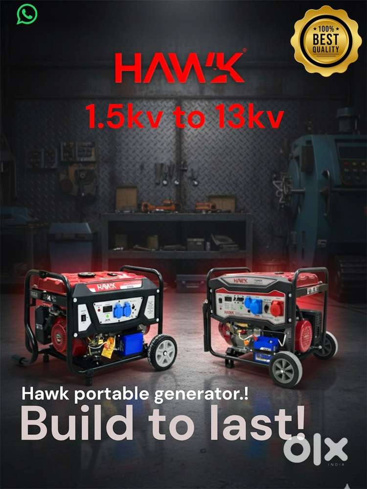 Portable Generator-1kw3kw 5kw 7kw 10kw 1kw-XLNT/HAWK brands-HEAVY duty