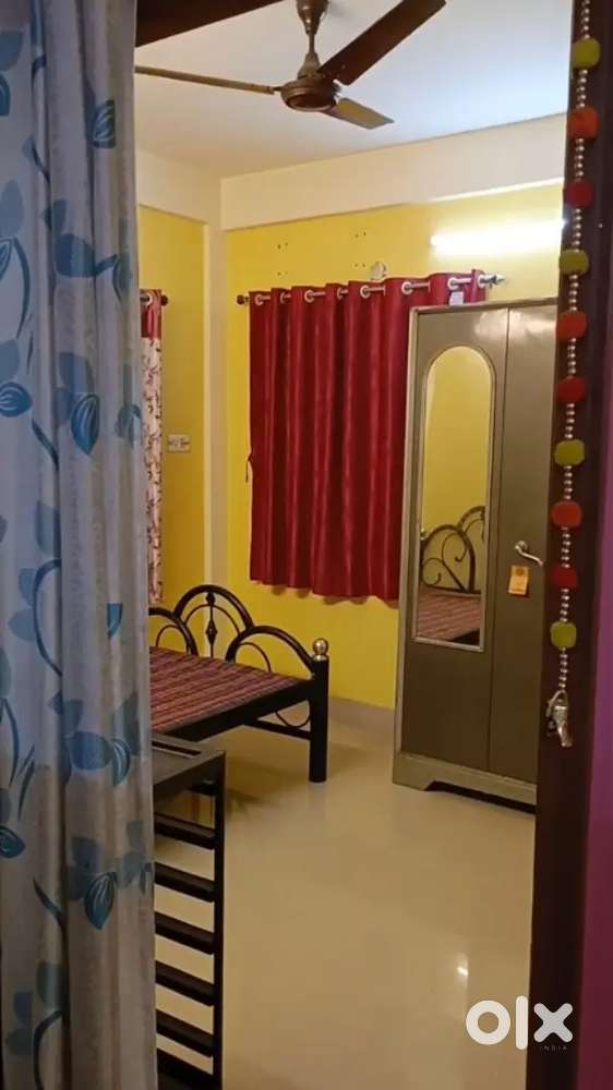 2 BHK furnished flat nearby kudghat metro station