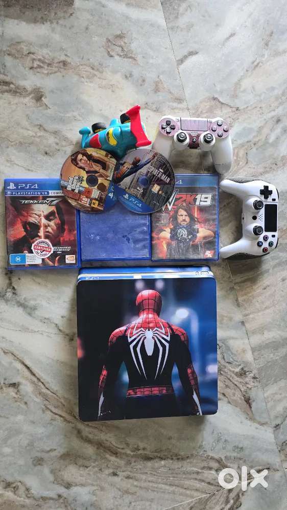 Sony Ps4 slim like new with  brand seal spiderman theme