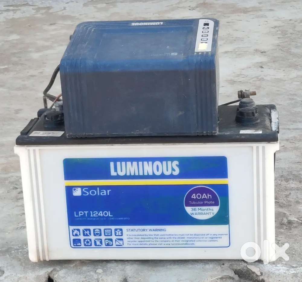 Luminous Inverter and battery