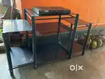 TV stand w/ Glass Top