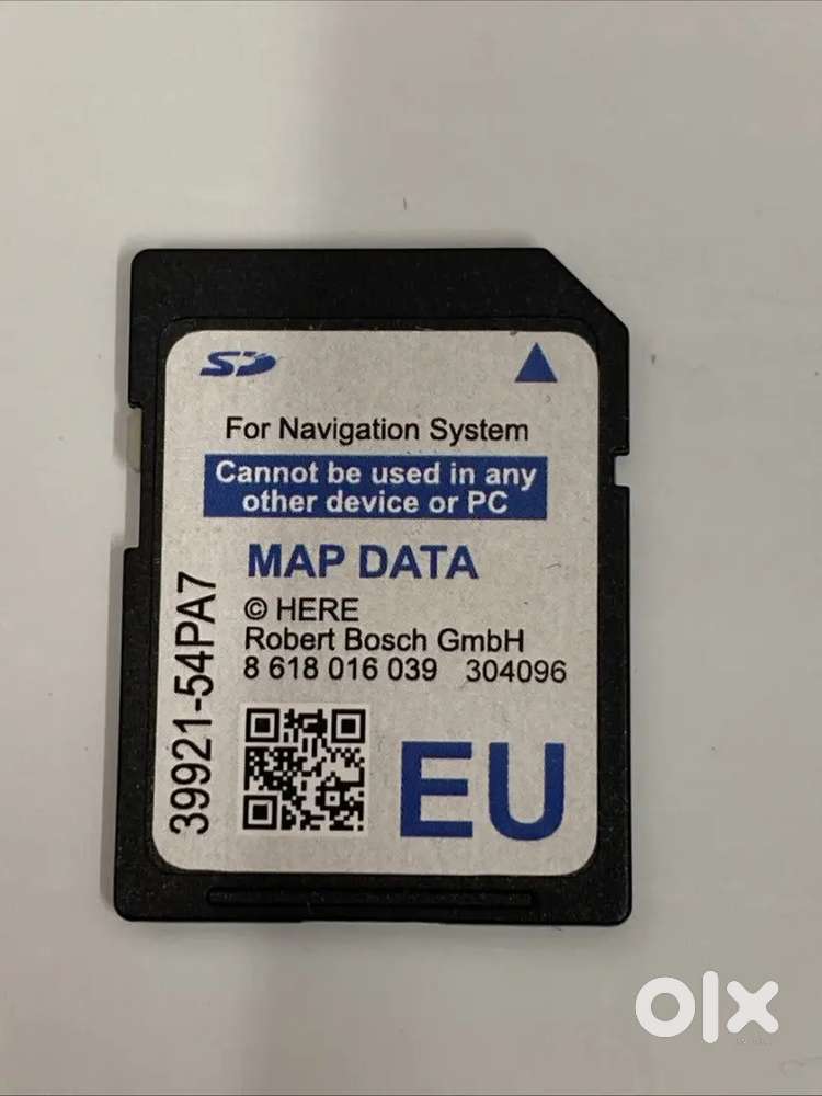 Navigation SD card