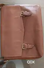 PURE LEATHER LAPTOP BAG