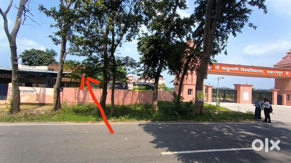 Near shakumbhari university main gate in 20 meetar ..270gaj