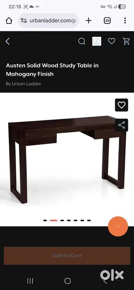 Wooden computer Table