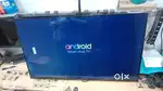 43 inch smart android frameless led tv with 600 channel free