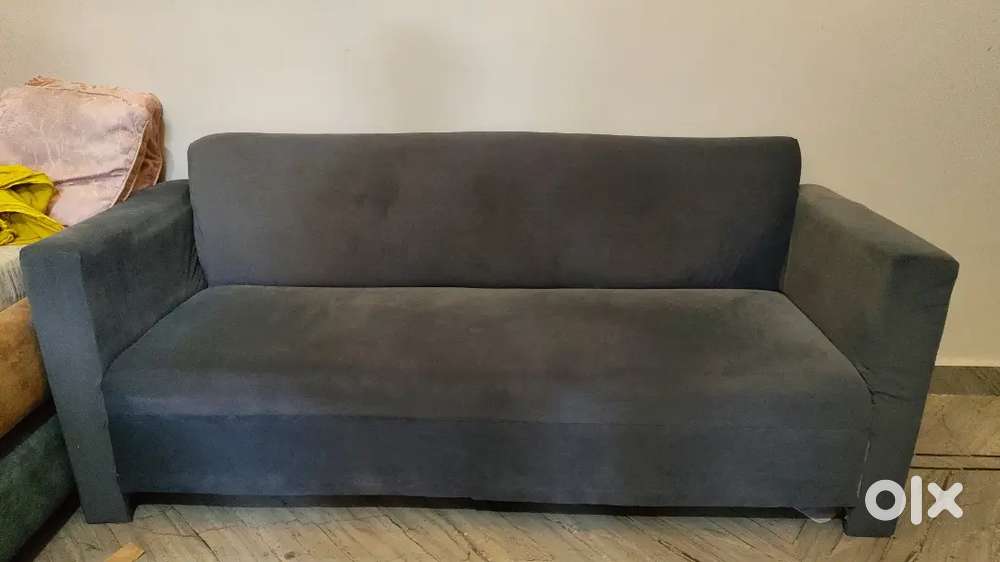 3 seater sofa blue or black colour