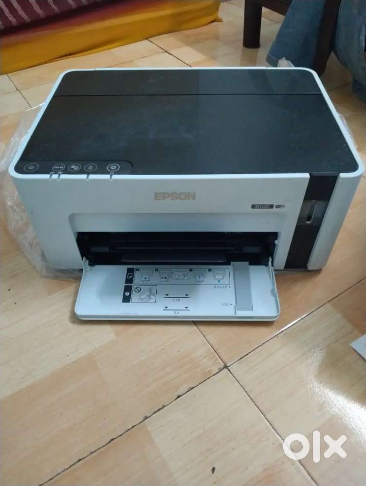 EPSON incjet Wi-fi 1& half months used black & white Printer