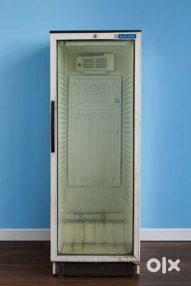 Blue Star Glass Door Refrigerator Working Perfectly