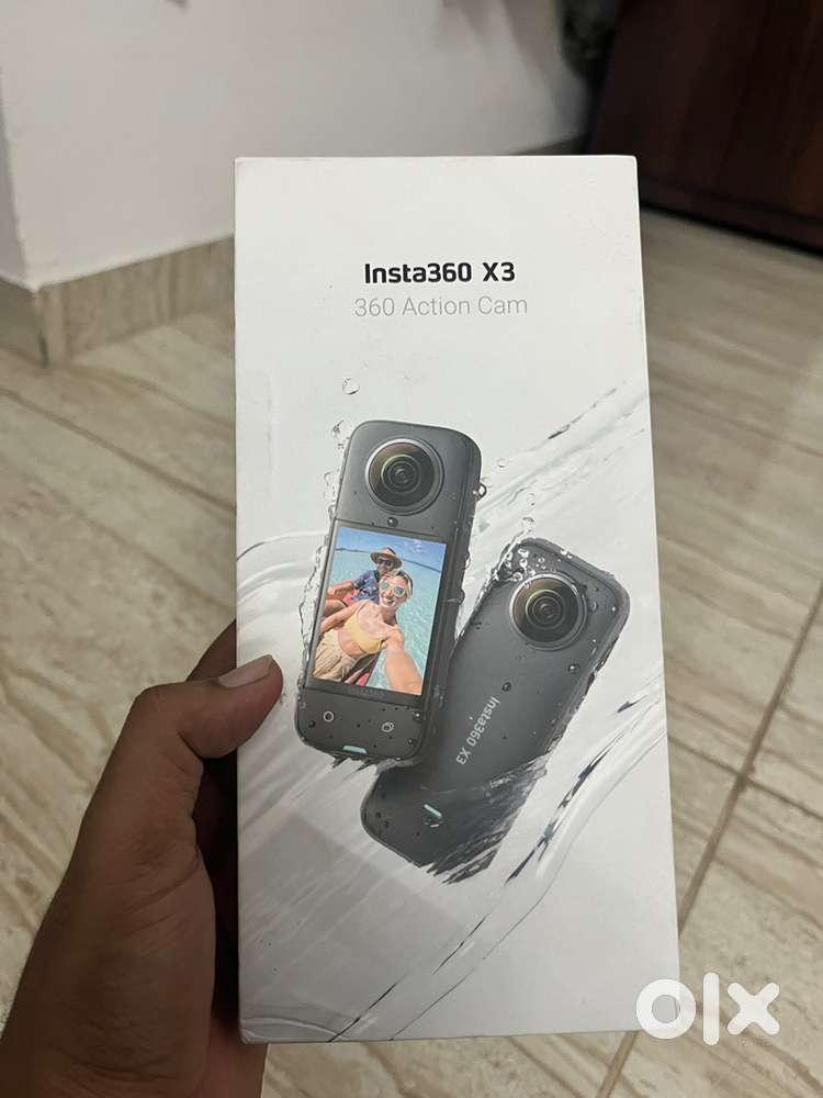 Action camera, Insta x3 360, Mint condition less than 1 year old