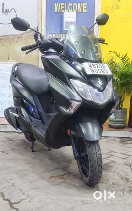 2023 E20 BLACK MAT SUZUKI BURGMAN STREET 125 IN NEW CONDITION