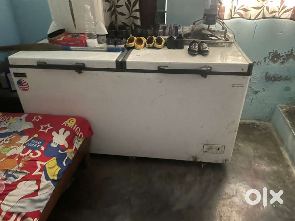 Double door deep freezer 525 ltr