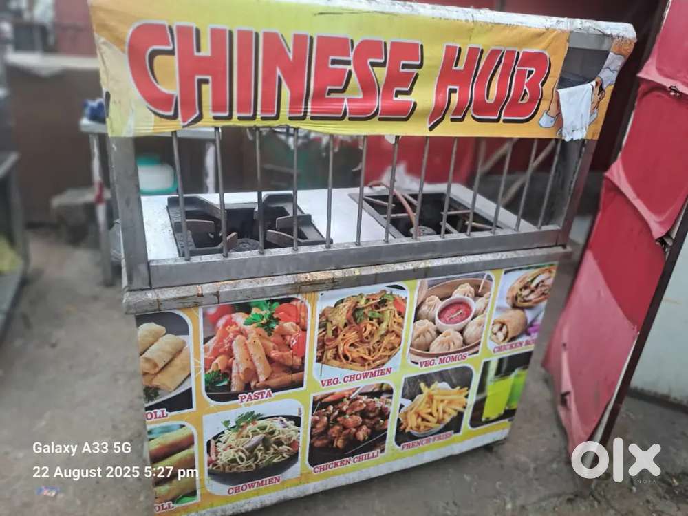 Bhatti chinese counter 2burner Tandoor