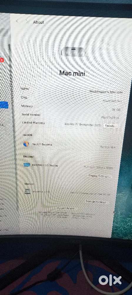 Full Editing Setup Mac mini M2 Pro with 32 acer curved monitor