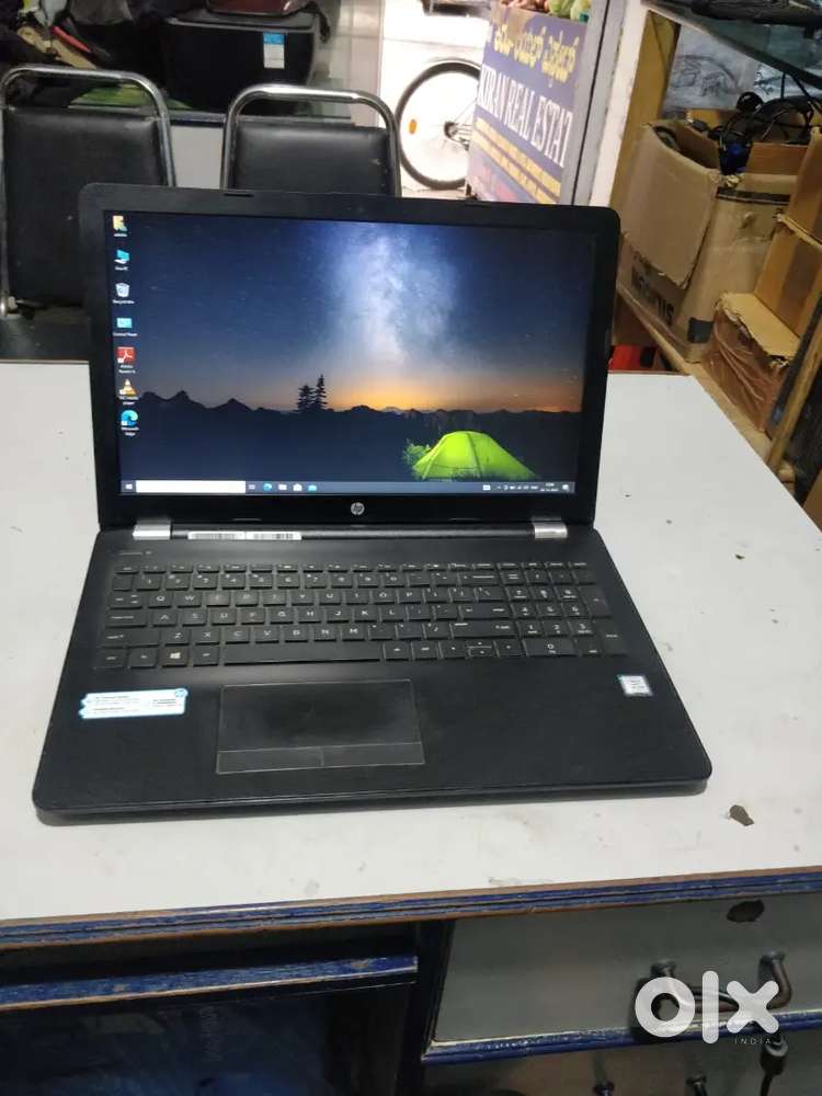 Hp laptop intel core i5 7th gen 8GB RAM  1TB storage Windows 10
