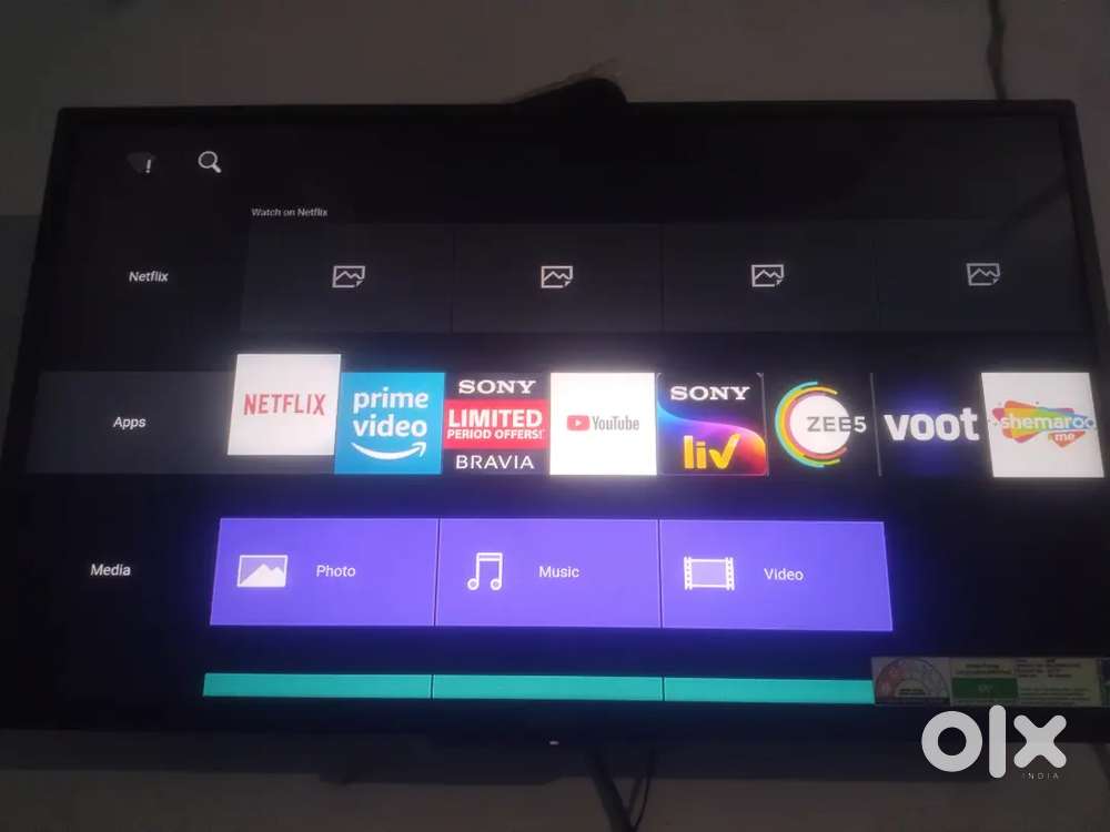 Sony Bravia smart led