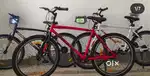 3 Ralleyz metropolis bicycle ( white, black, and red )