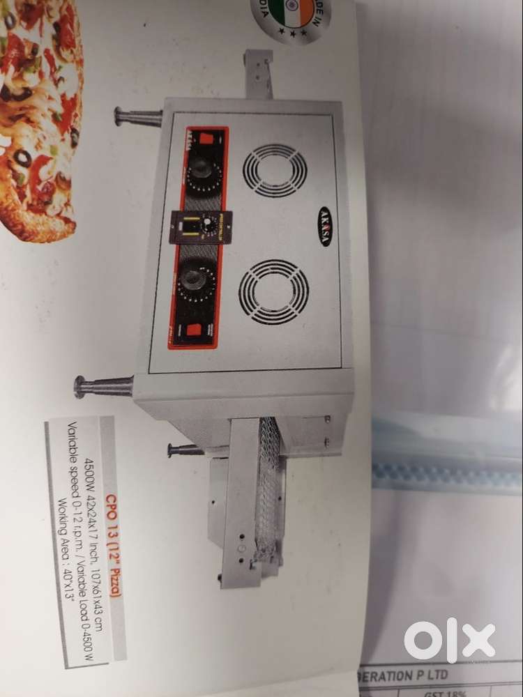 Electric Conveyor pizza oven Countertop Belt