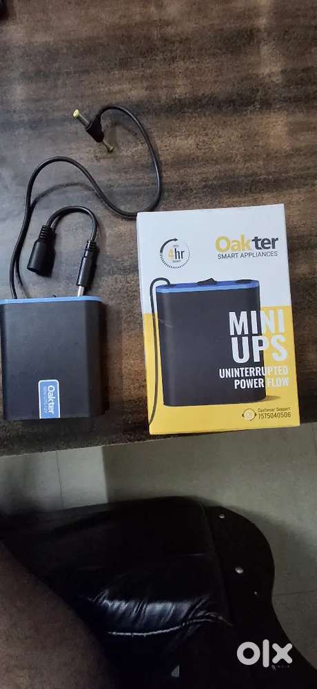Oakter Mini UPS for 12V- upto 2A).WiFi Router Broadband Modem