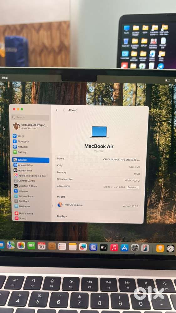 APPLE MACK BOOK AUR M2