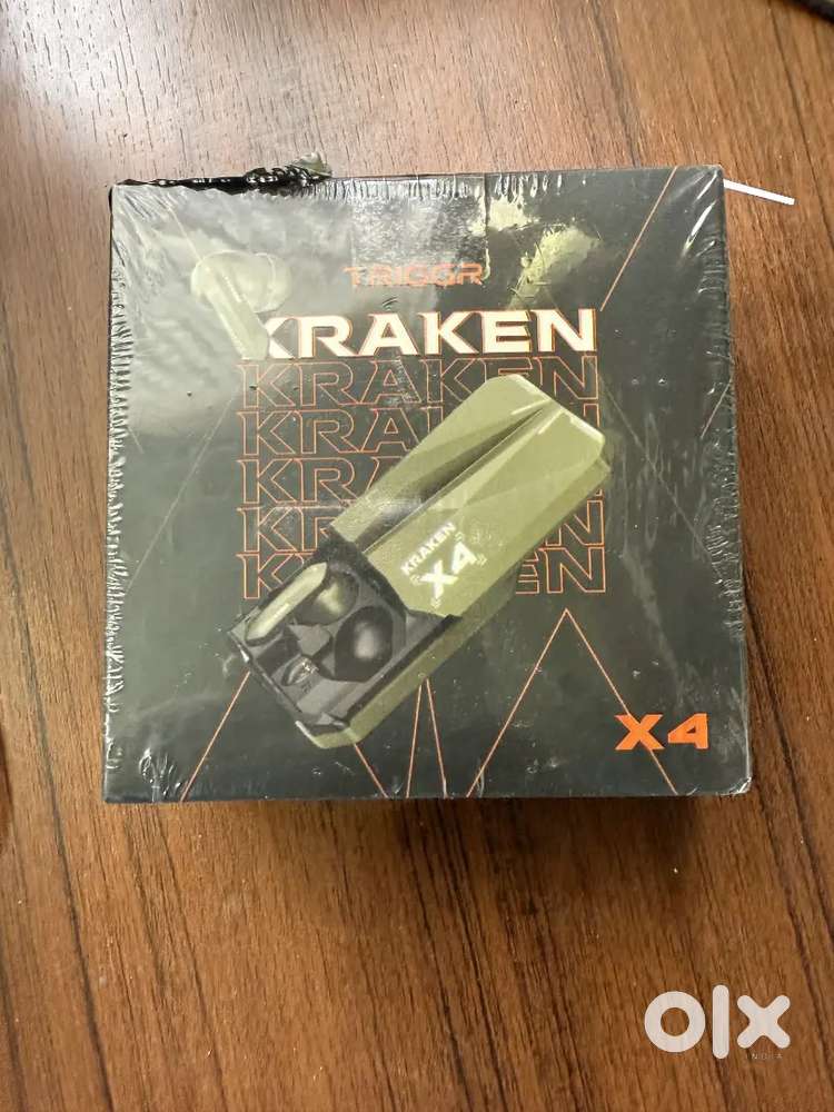 New unopened - TRIGGR KRAKEN X4 BLUETOOTH HEADSET - Bill and Warranty