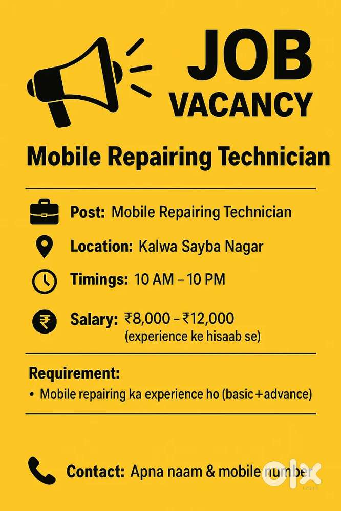 Mobile repairing