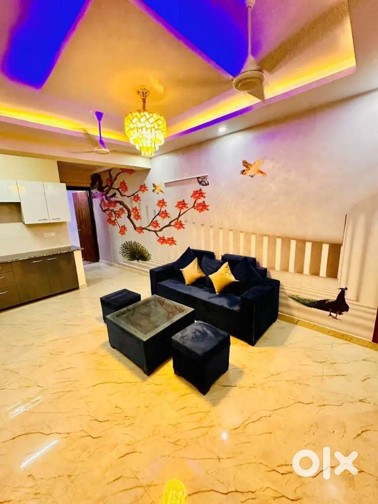 Flat semi furnished Available for sale