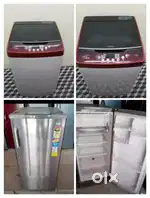 Onida topload and lg single door fridge