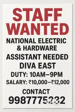 Job wanted